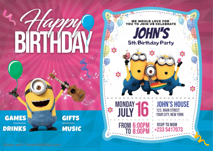 Birthday Invitation