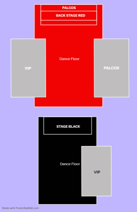 VIP Seating Chart | PosterMyWall