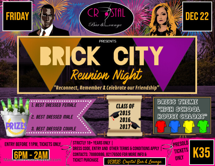 Online New Year Zoom Party Banner PosterMyWall