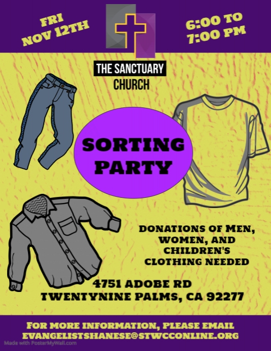 Copy of Copy of clothing shoe drive fundraiser flyer template
