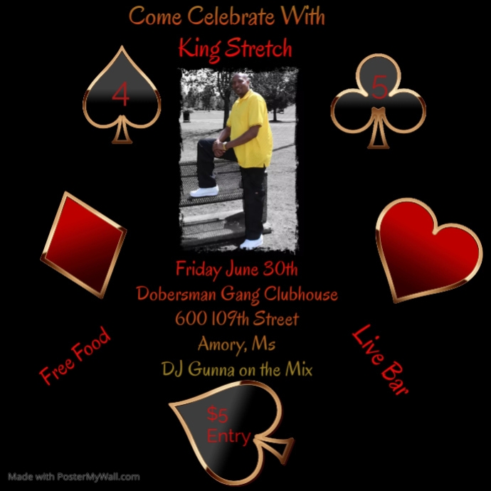 GAME NIGHT BANNER Instagram Post template