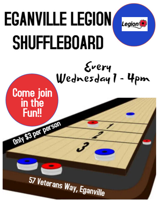 Shuffleboard Tournament PosterMyWall