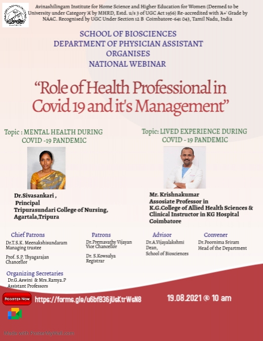 Copy of NATIONAL WEBINAR - COVID 19 | PosterMyWall