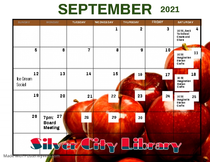 Copy of September Monthly Events Calendar Template PosterMyWall