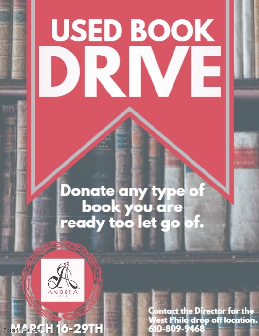 LIE book DRIVE Flyer PosterMyWall
