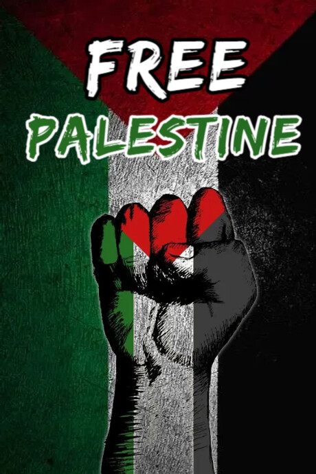 Free Palestine PosterMyWall
