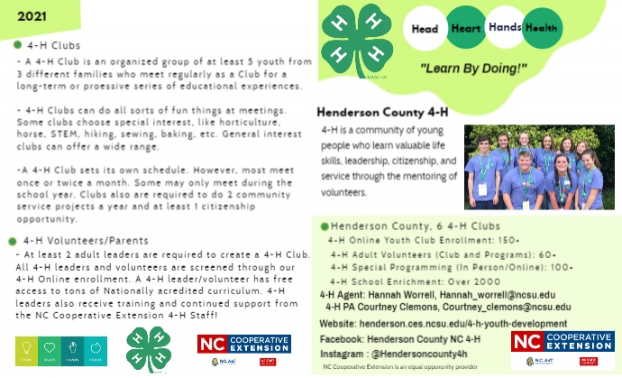 What is 4-H, 2021 | PosterMyWall