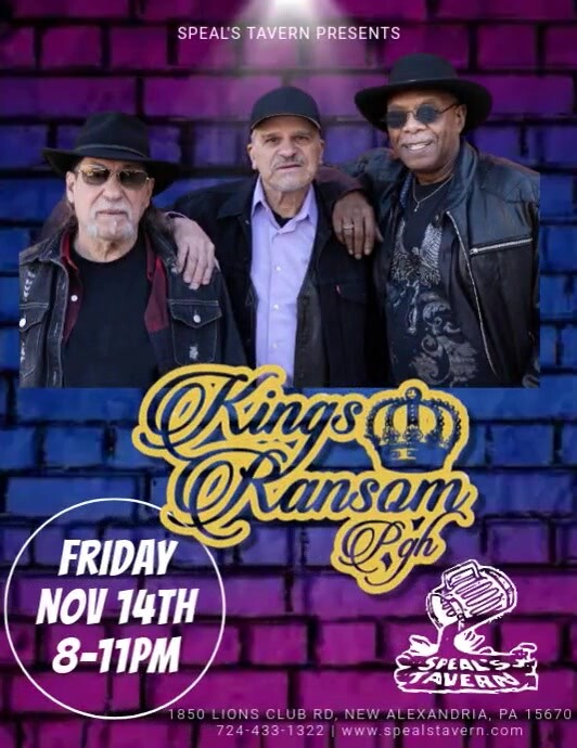 King's Ransom Hosts Blues/Rock Open Stage at Speal's