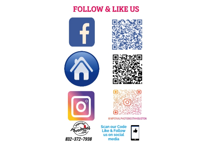 Copy of QR Code Social Media Icons (2) | PosterMyWall