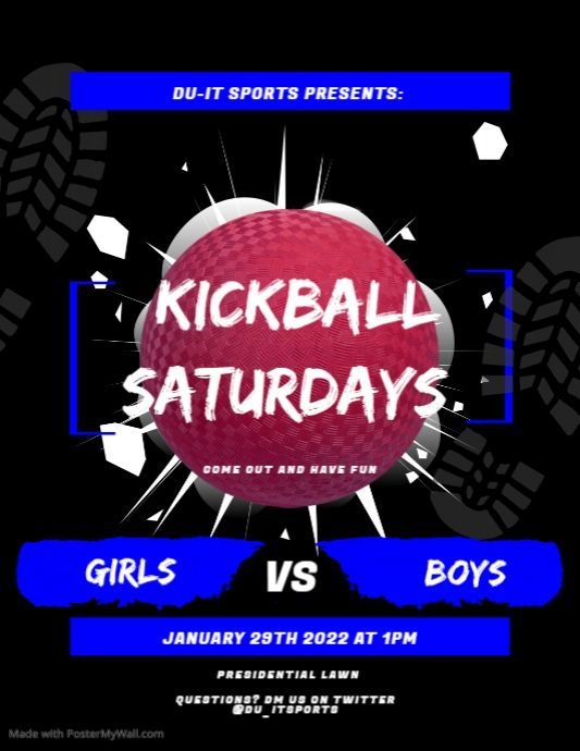 Copy of Kickball Game Flyer Design Template PosterMyWall