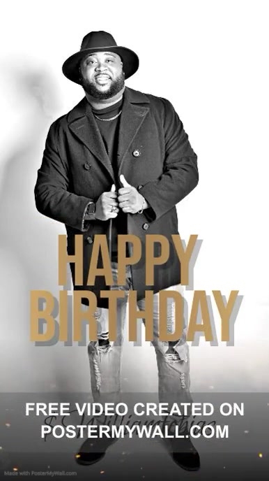 Copy of Video Party Happy Birthday Instagram Template | PosterMyWall