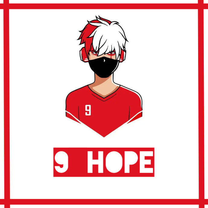 9Hope logo template