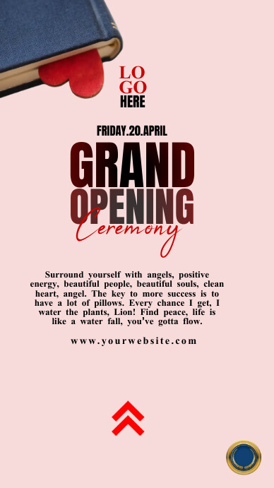A beautiful opening ceremony design Template | PosterMyWall