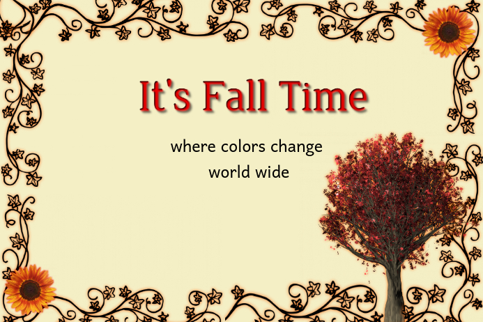 Fall Remember A Fall To Remember Poster Template | PosterMyWall