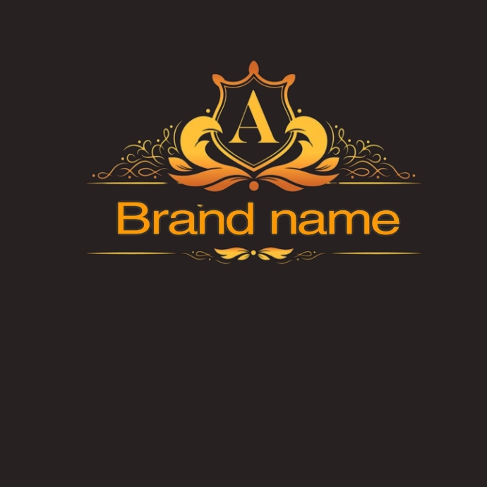 A letter name and Brand company logo Template | PosterMyWall