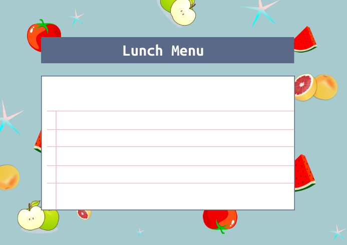 A Lunch Cards Template PosterMyWall