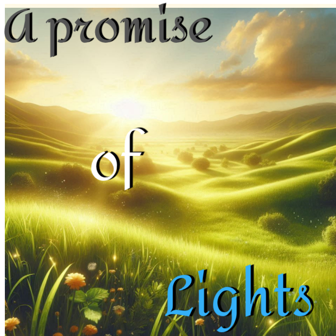 A promise of light Yellow Illustrative Inspirational Quote Instagram ...