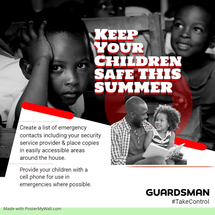 Copy of Keep Children Safe PosterMyWall