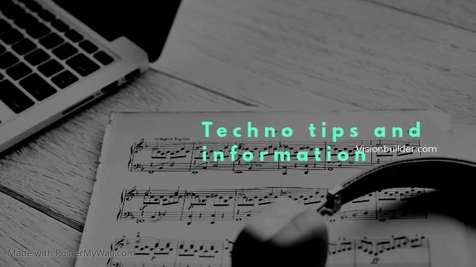Copy of Copy of Technology YouTube Art Channel Template | PosterMyWall