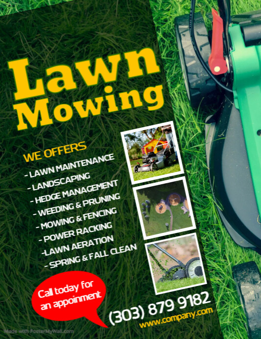 Lawn Service Flyer
