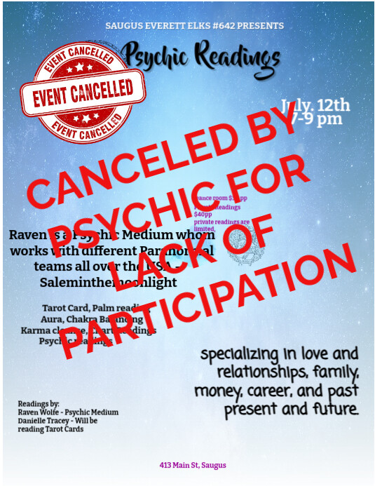 psychic tarot reading poster template | PosterMyWall