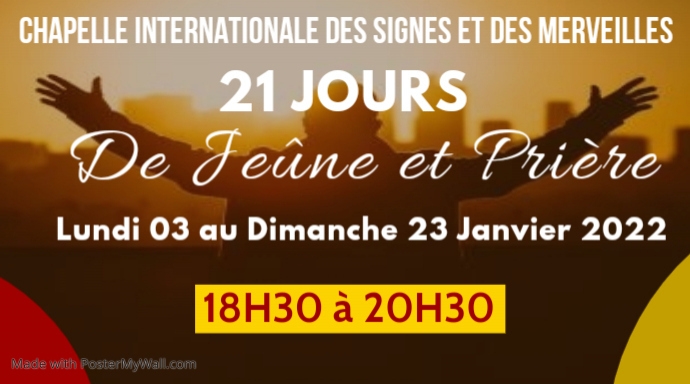 Copy of Copie de Copie de prayer and fasting flyer design | PosterMyWall