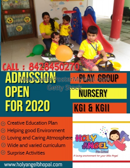 Copy of Copy of Kindergarten Admission Open Day Flyer | PosterMyWall