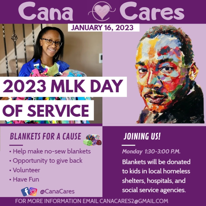 Cana Cares Blankets for a cause (1) PosterMyWall