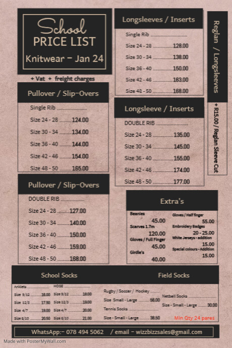 exc vat | PosterMyWall