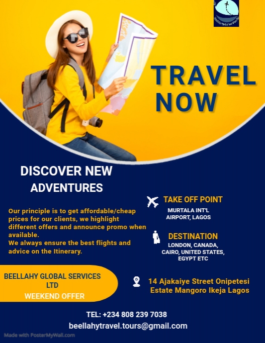 Copy of Copy of Travel agency,holidays,event,spring | PosterMyWall