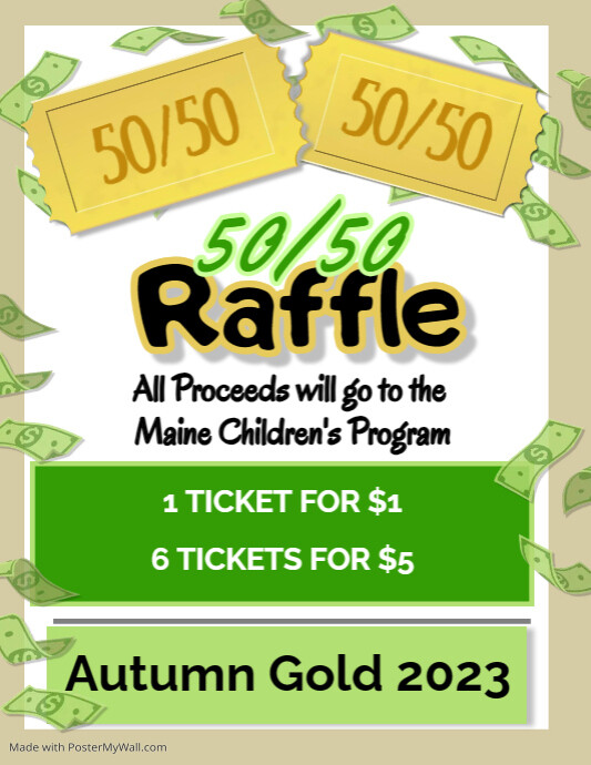 50/50 Raffle PosterMyWall 50/50 Raffle PosterMyWall