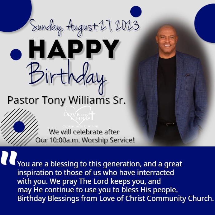 Happy birthday (1) Instagram Post template