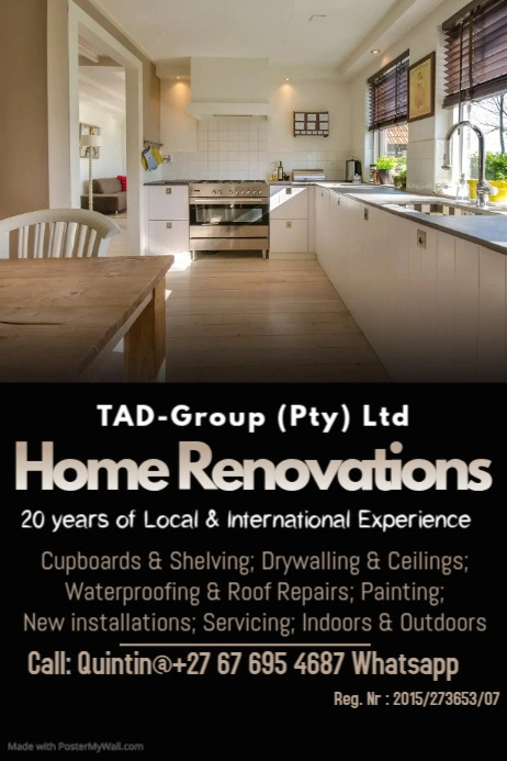 Copy of Copy of Copy of Kitchen Renovations Poster | PosterMyWall
