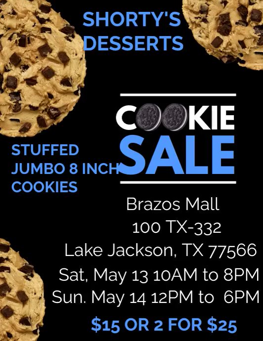 COOKIE SALE PosterMyWall