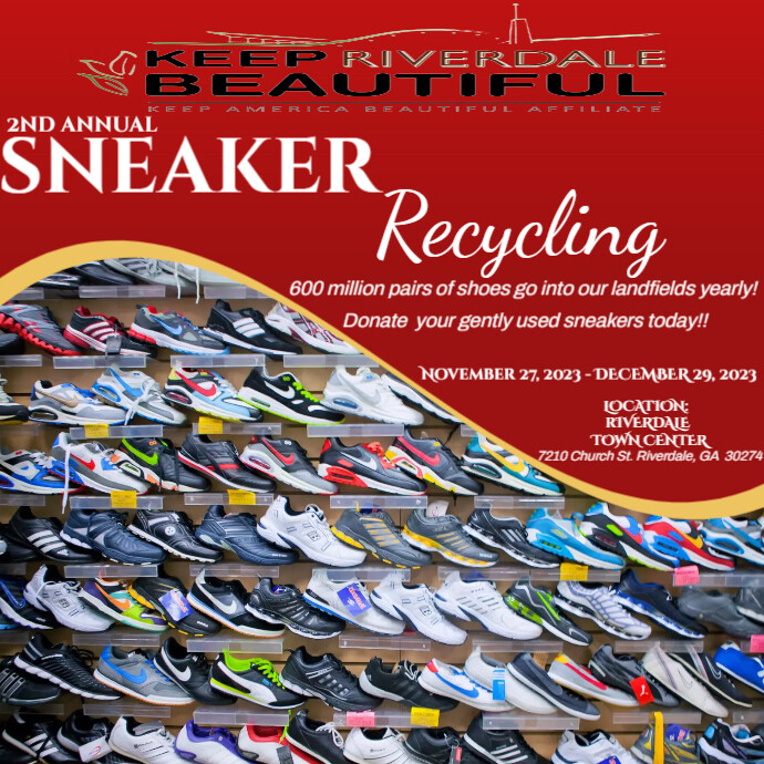 Sneaker recycling 2023 PosterMyWall
