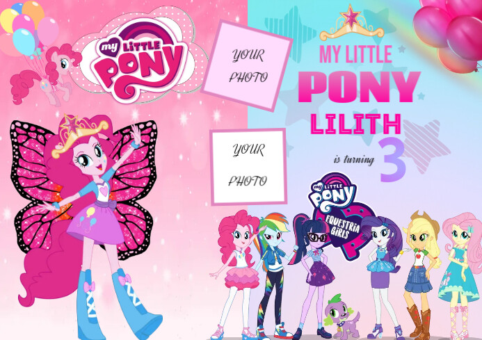 A4 Birthday Template PosterMyWall