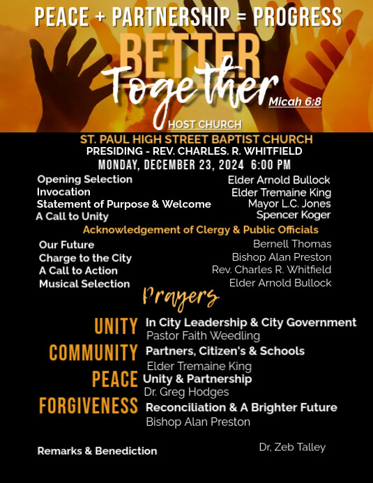 community service day poster (1) | PosterMyWall