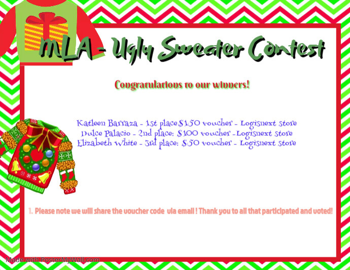 Ugly Sweater Contest Template PosterMyWall
