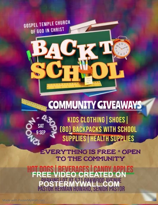 back to school rally (3) | PosterMyWall