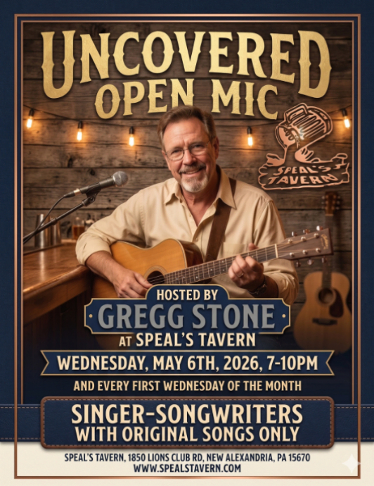 Uncovered Open Mic with Gregg Stone
