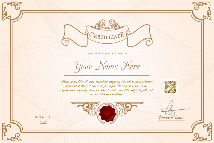 Printable Certificates Template For Students Schools And