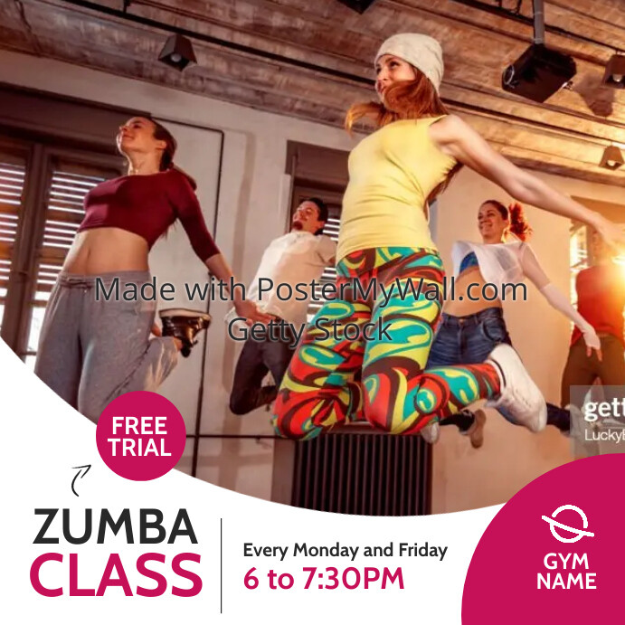 zumba classes advertisement 2023 2024 2025