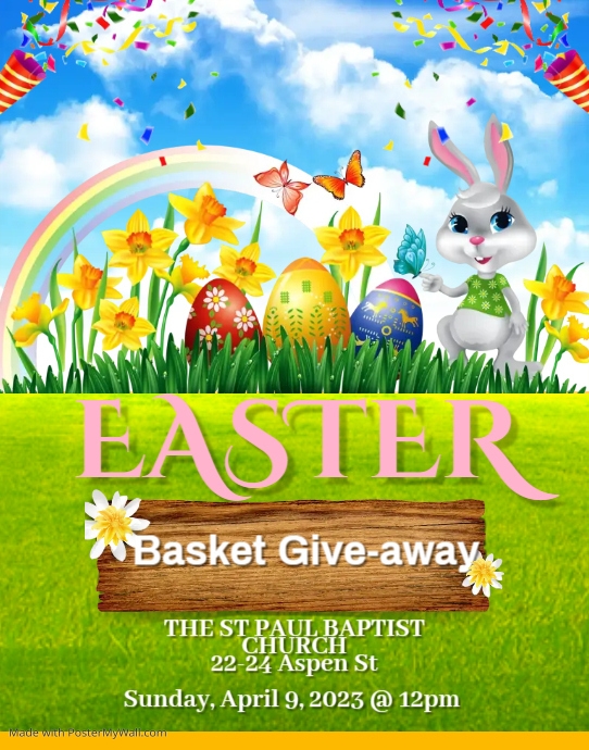 Spring Rosters Easter Easter Spring Party | PosterMyWall