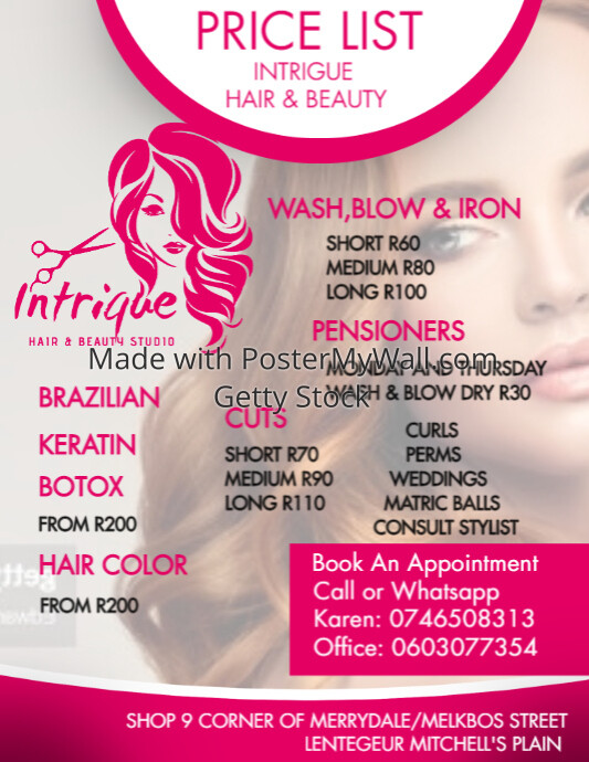 Hair Service PosterMyWall