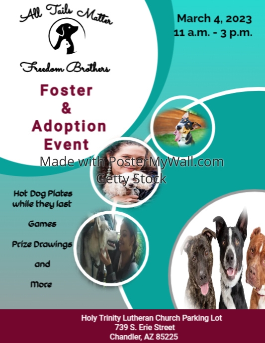 Pet design flyer PosterMyWall