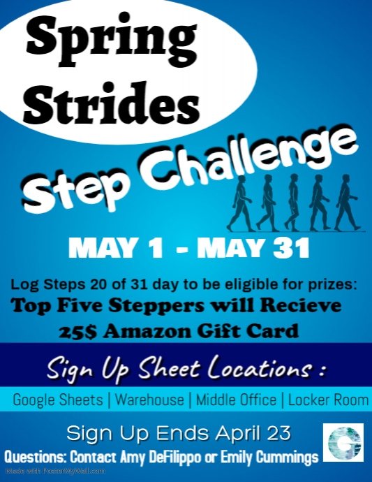 Copy of English Spring Strides | PosterMyWall