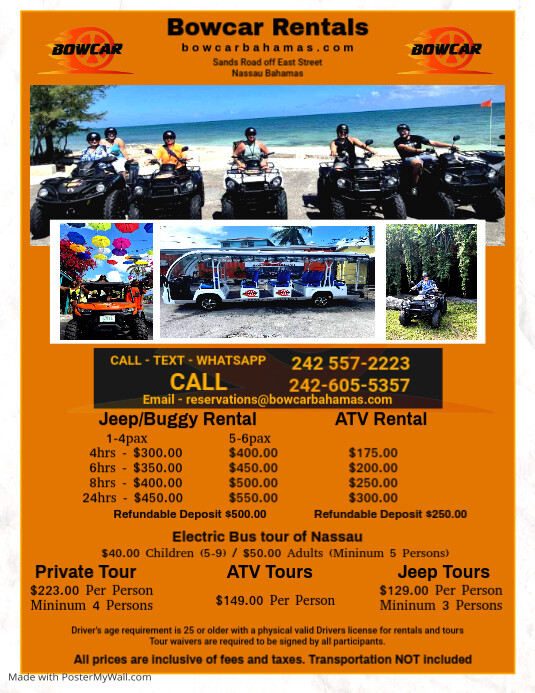 heavy vehicles and equipment rental flyer adv | PosterMyWall