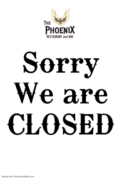 section closed (1) | PosterMyWall