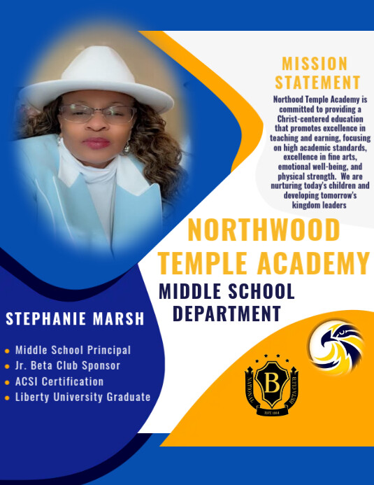 Online Course Advertisement Flyer (US Letter) template