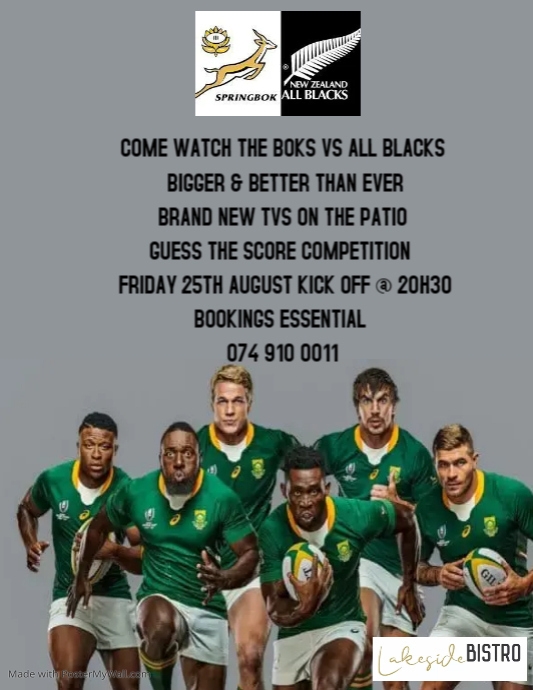 Copy of Copy of Rugby World Cup Template | PosterMyWall